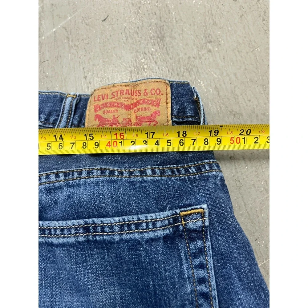 Levi's‎ 569 Baggy Jeans Mens 38x32 Blue Denim Straight Leg Whiskering Streetwear